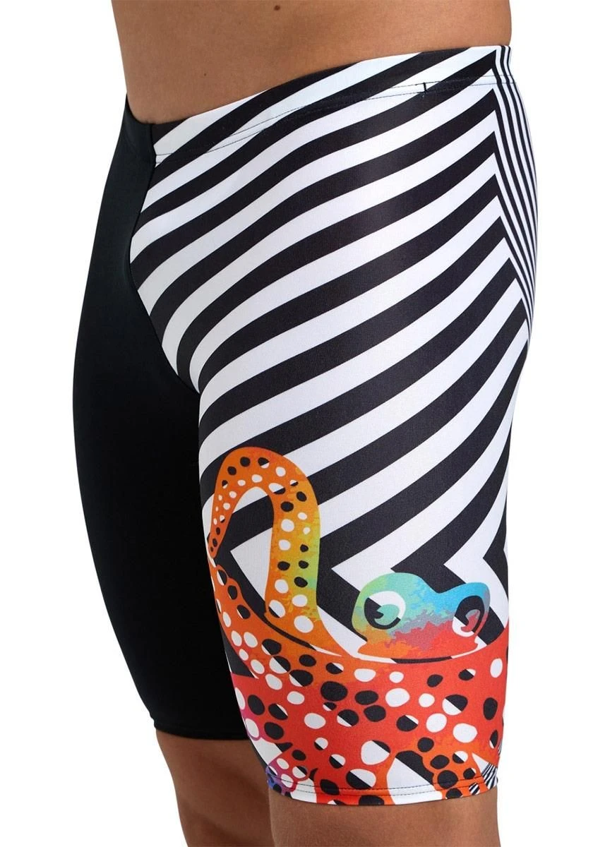 Arena Crazy Octopus Jammer - Black/White/Multi 6 Arena Crazy Octopus Jammer - Black/White/Multi - Image 4