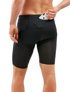 2XU Men's Aero Vent Compression Shorts - Black/ Silver 7 2XU Men's Aero Vent Compression Shorts - Black/ Silver -Best Swimming Equipment tumbnail a753355d 2103 4084 9eef e1dfb0b1fa61
