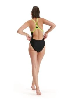 Speedo Boom Logo Turnback Swimsuit - Black/ Lime/ Pink 9 Speedo Boom Logo Turnback Swimsuit - Black/ Lime/ Pink -Best Swimming Equipment tumbnail b3f9fc8a ecf4 4a27 90f7 6191b45a8f17