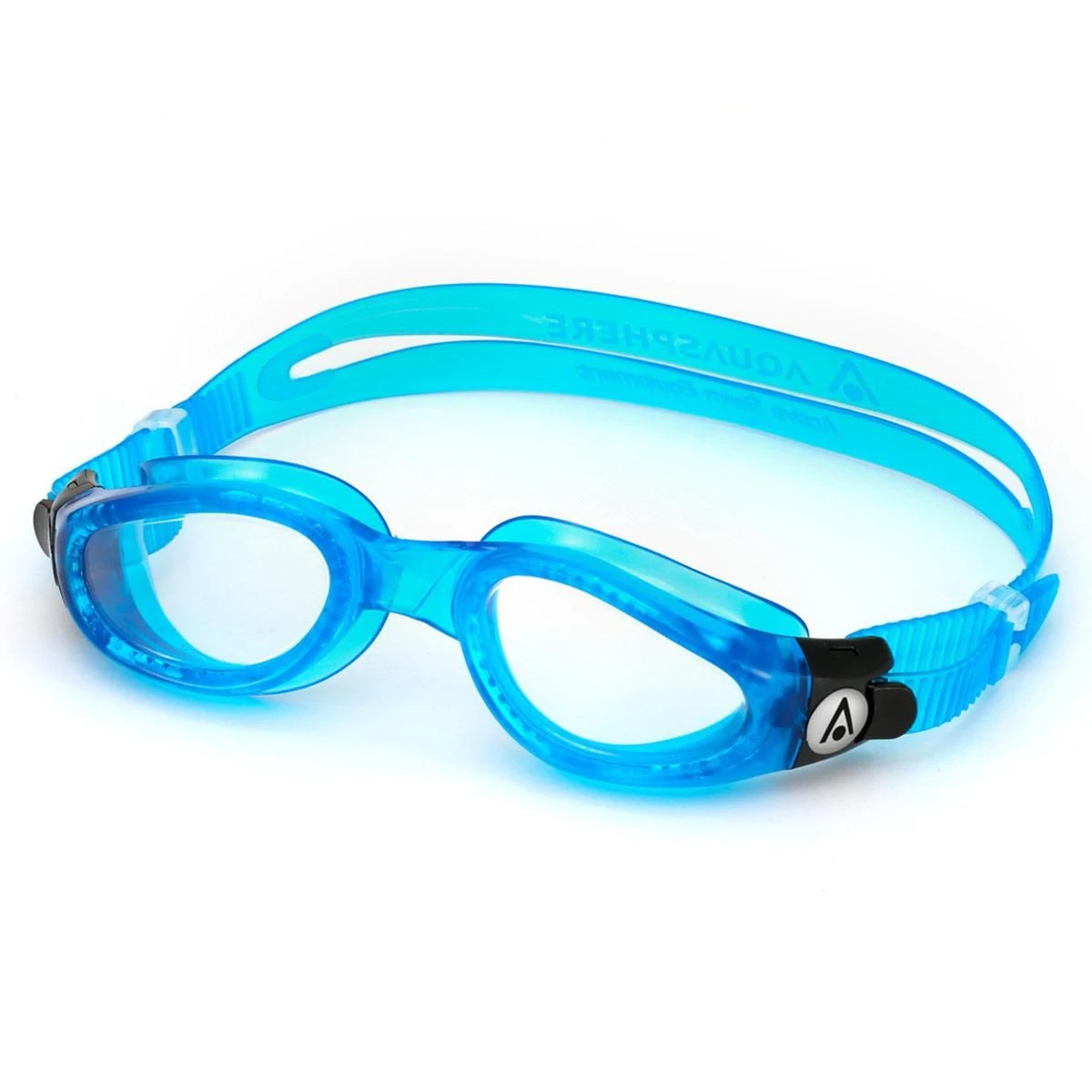 Aquasphere Kaiman Clear Lens Goggles - Blue/ Transparent 4 Aquasphere Kaiman Clear Lens Goggles - Blue/ Transparent - Image 2