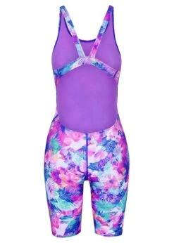 Amanzi Kneelength Swimsuit - Wild Blooms
