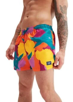 Speedo Digital Printed Leisure 14" Swim Short - Neon Violet / Ocean Depths / Mango / Berry Cool -Best Swimming Equipment tumbnail c9e290a3 dd3f 41d1 90c3 726de193a867