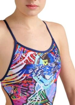 Arena Lace Back Allover Swimsuit - Navy/Multi 12 Arena Lace Back Allover Swimsuit - Navy/Multi -Best Swimming Equipment tumbnail ccf688f4 206e 4f8a a54d e840ef7f6350