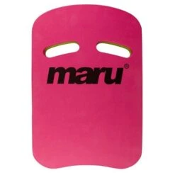 Maru Two Grip Kickboard - Pink/ Lime