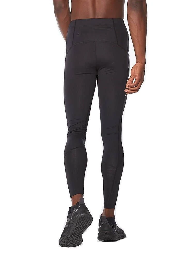 2XU Men's Aero Vent Compression Tights - Black / Silver Reflective 4 2XU Men's Aero Vent Compression Tights - Black / Silver Reflective - Image 2