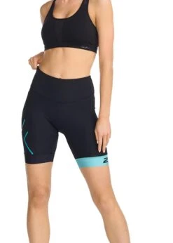 2XU Women's Core 7 Inch Tri Short - Black/ Porcelain -Best Swimming Equipment tumbnail d8146612 e4b4 46b6 b9cf 221679620550