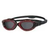 Zoggs Predator Flex Polarised Goggles - Red/ Black/ Smoke Polarized -Best Swimming Equipment tumbnail dce97cb7 e0eb 44b0 8b92 46d2e2b5a637