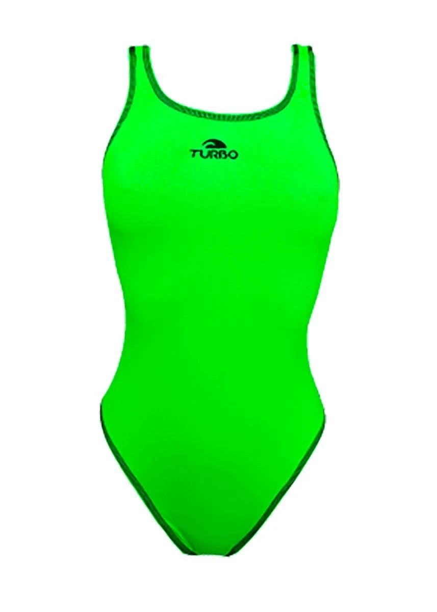Turbo Swim Comfort Swimsuit - Green 4 Turbo Swim Comfort Swimsuit - Green - Image 2