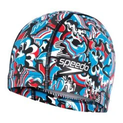 Speedo Junior Printed Pace Cap -Best Swimming Equipment tumbnail e786816c 2e8b 45a8 8603 5303d8ebc2f3 1