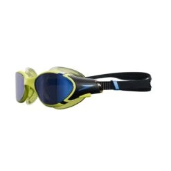 Speedo Biofuse 2.0 Mirrored Goggles - Black/ Hyper/ Sapphire