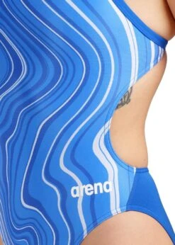 Arena Marbled Challenge Back Swimsuit - Royal/Multi -Best Swimming Equipment tumbnail eca01a41 d179 43a1 98de 69b87e4d4223