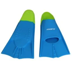 Maru Short Blade Fins - Blue/Lime -Best Swimming Equipment tumbnail f13ed475 93b9 4a65 b9e1 95b730d1562e