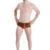 Speedo Wall Spray 17cm Training Brief - Salso/ Olive