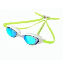 Zone3 Aspect Mirrored Goggle - White/Lime