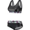 Beco Regular Fit Cross Top Bikini - Black / Pink -Best Swimming Equipment tumbnail f9949a13 7259 4f4f 8c2e 9e796dfc5c0b