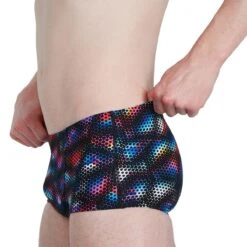 Speedo Kaleidoscope 17cm Training Brief - Black/ Blue/ Adriatic/ Tangerine -Best Swimming Equipment tumbnail f9b5e77d d7bb 475d 8af3 e9f9a5d95815