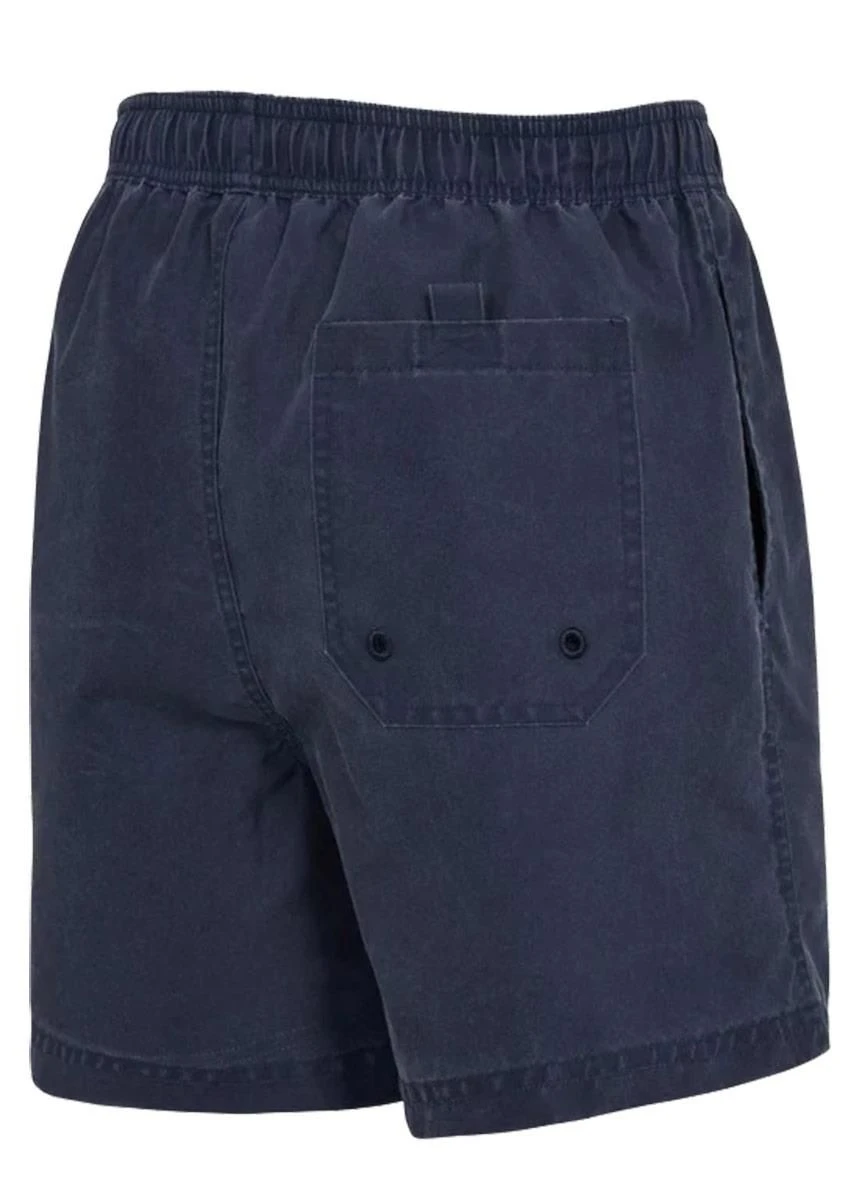 Zoggs Boys Mosman Washed 15 Inch Ecodura Shorts - Navy Blue 3 Zoggs Boys Mosman Washed 15 Inch Ecodura Shorts - Navy Blue