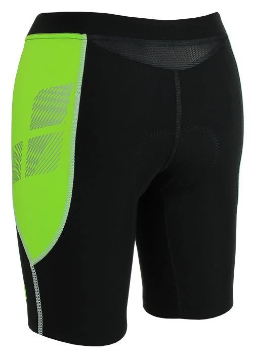 Arena Powerskin ST X-Raptor Womens Tri-Shorts Black & Green 4 Arena Powerskin ST X-Raptor Womens Tri-Shorts Black & Green - Image 2