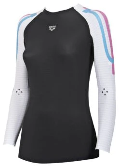 Arena Womens Carbon Compression Long Sleeve