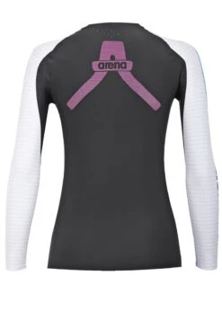 Arena Womens Carbon Compression Long Sleeve -Best Swimming Equipment w carbon compression ls 1d14153 e 40669