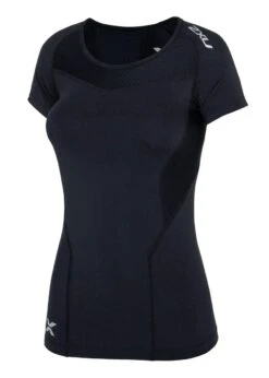 2XU Women's Compression Short Sleeve Top - Black