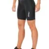 2XU Women's Perform Tri 7" Short - Black / Black -Best Swimming Equipment wt4861b blk blk 00