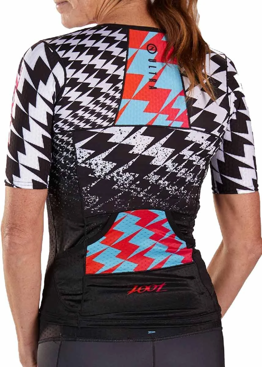 Zoot Suit Women's Ultra Tri Short Sleeve Aero Jersey- Ultra 19 4 Zoot Suit Women's Ultra Tri Short Sleeve Aero Jersey- Ultra 19 - Image 2
