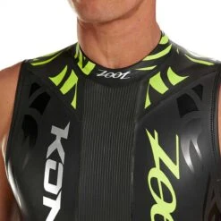 Zoot Suit Men's Kona Sleeveless Tri Wetsuit - Yellow / Black -Best Swimming Equipment z200701001 5