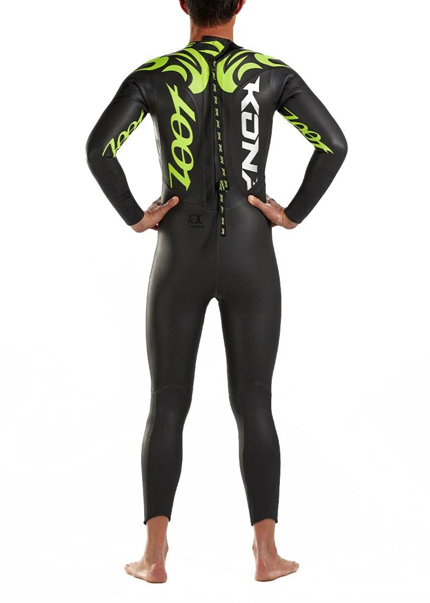 Zoot Suit Men's Kona Tri Wetsuit - Yellow / Black 4 Zoot Suit Men's Kona Tri Wetsuit - Yellow / Black - Image 2