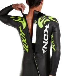 Zoot Suit Men's Kona Tri Wetsuit - Yellow / Black 11 Zoot Suit Men's Kona Tri Wetsuit - Yellow / Black -Best Swimming Equipment z200701101 3