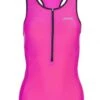 Zoot Suit Women's Performance Tri Racerback Top - Passionfruit -Best Swimming Equipment zoot s16 z1606008 w performance tri tank passion fruit front2